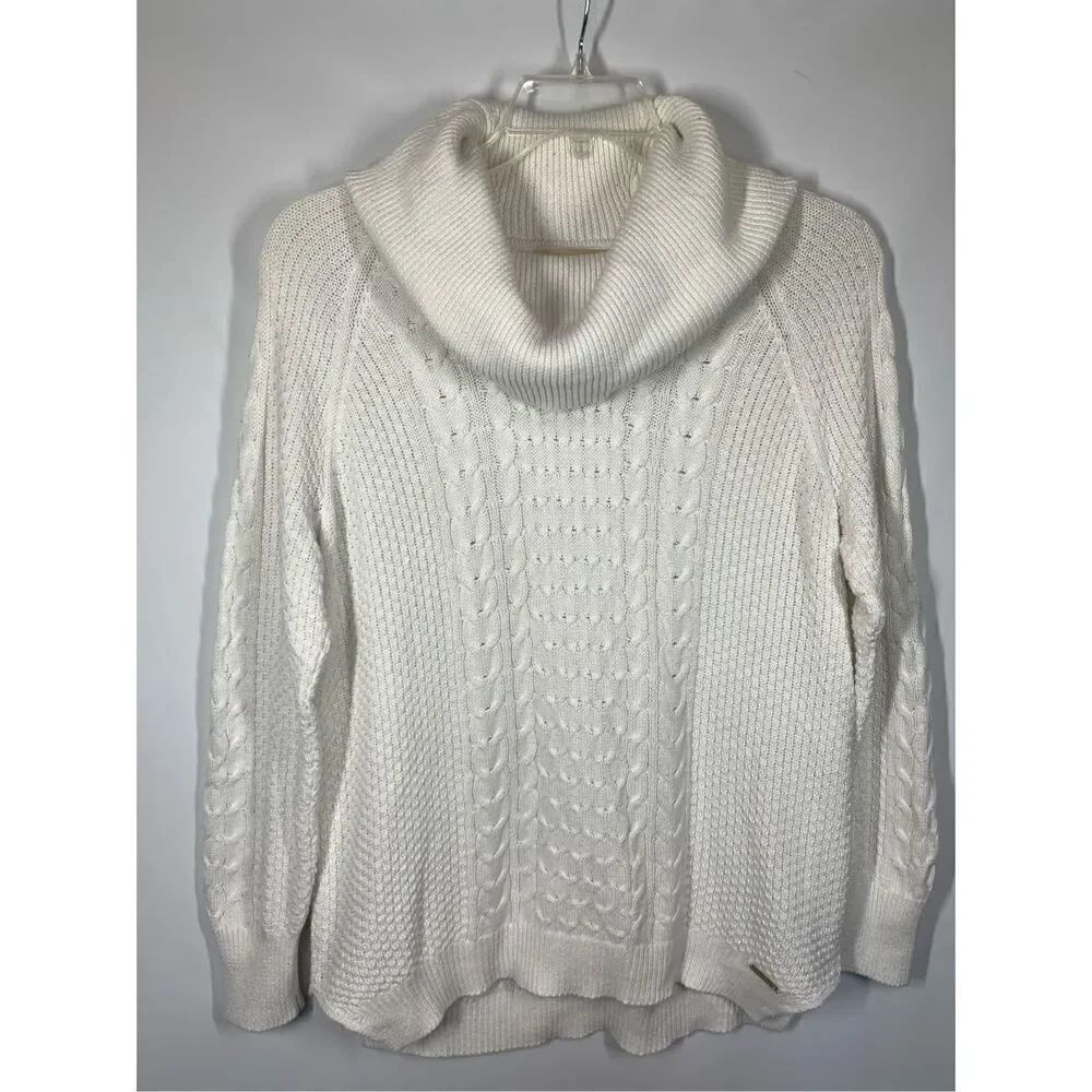 001 Michael Kors heavy cowl neck sweater size large